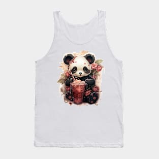 Boba panda Tank Top